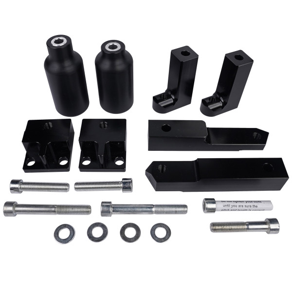 biketek Biketek black stp crash protector for kawasaki ninja 300 13>